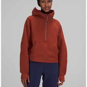 Lululemon Scuba Oversized half zip hoodie